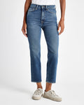 Cropped Stovepipe Jean