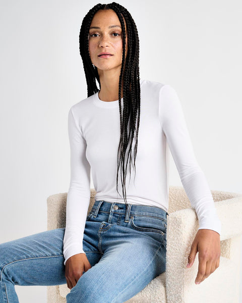 Sleeve Tee Essential Long Splendid Rib |