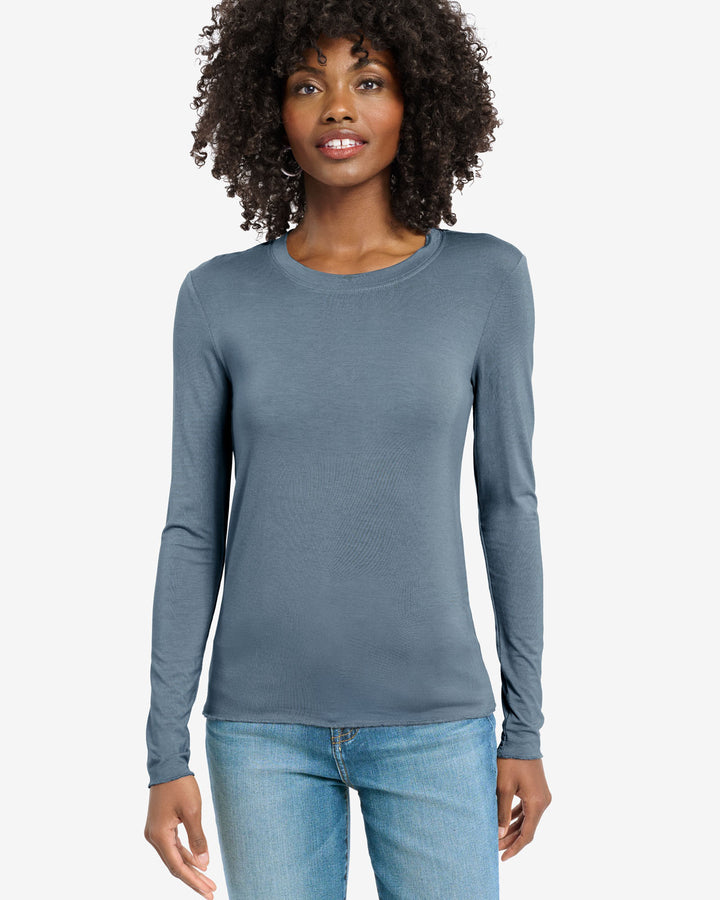 Bamboo Jersey Long Sleeve Tee | Splendid