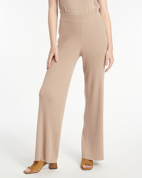 N.12 ALEGER Cashmere Blend Lounge Pant - SHELL –