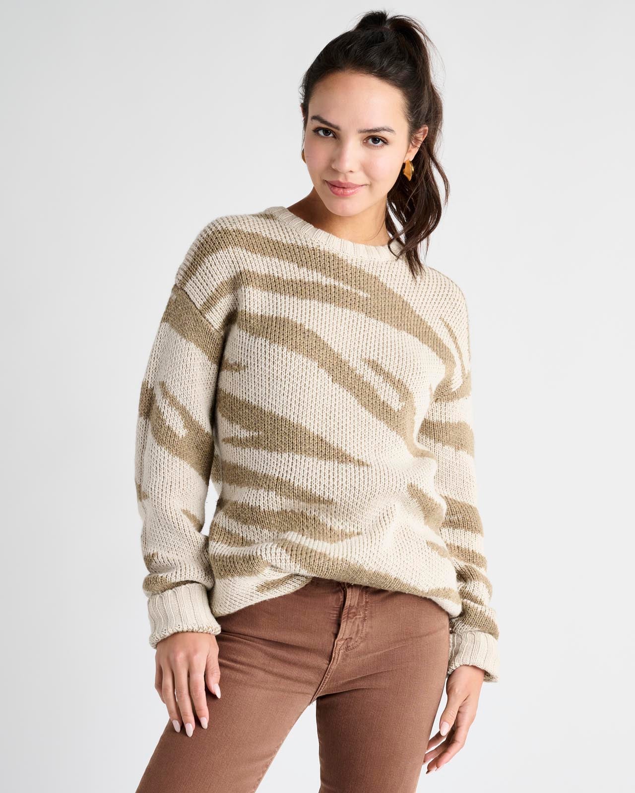 Lana Cashblend Zebra Sweater | Splendid
