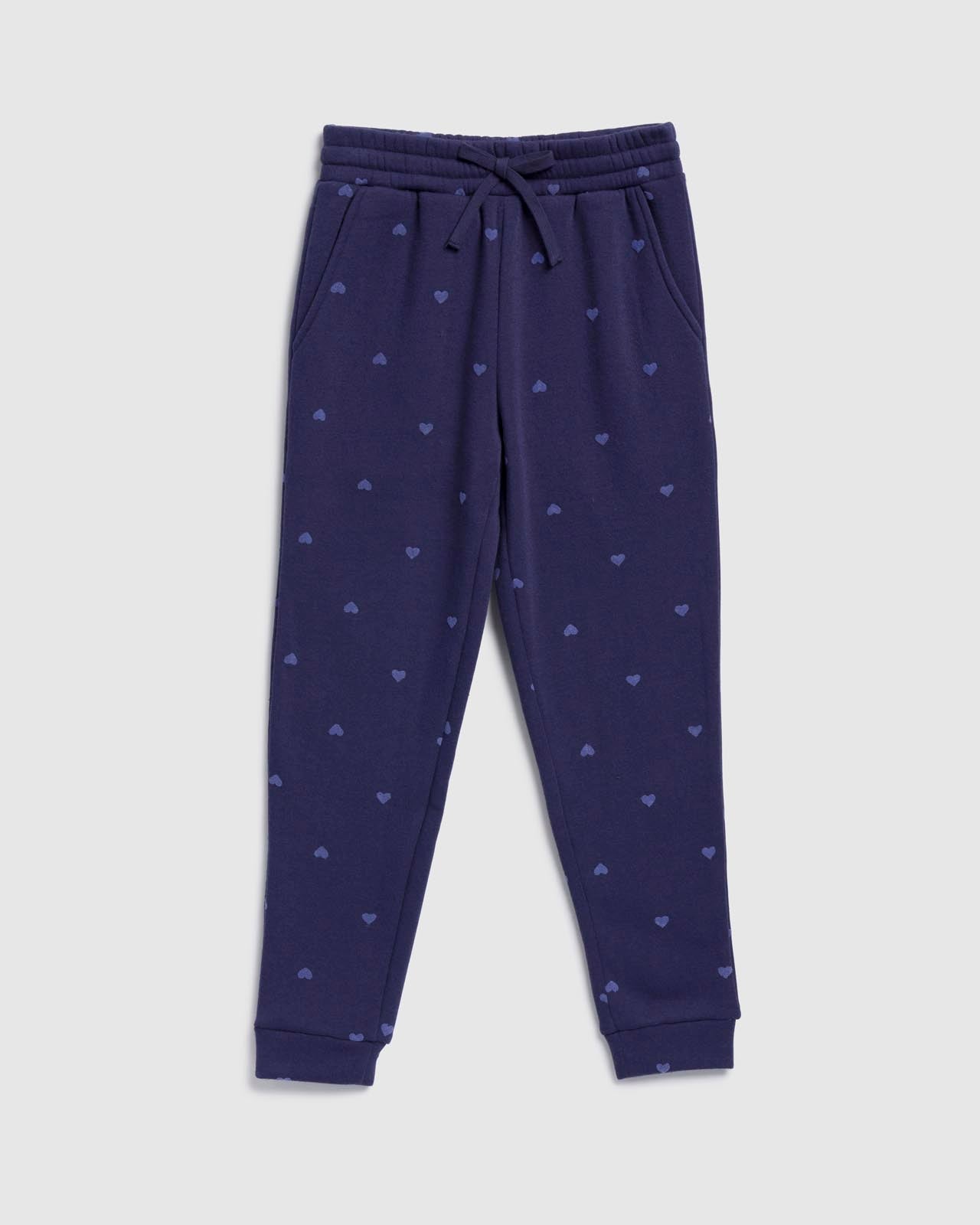 Girls Supersoft Felt Heart Jogger | Splendid