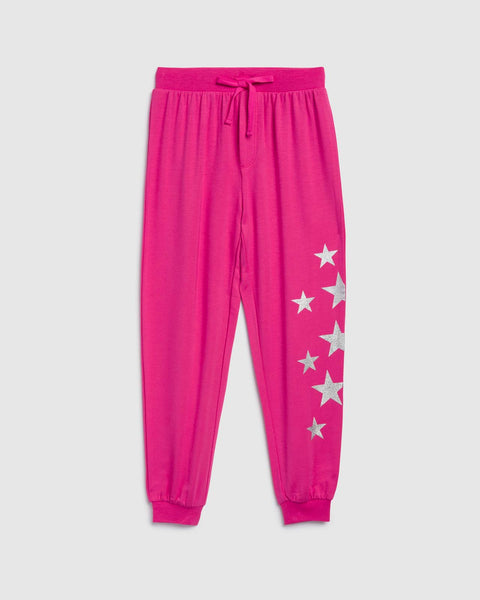 Sequins jogger sweet pink – North Star