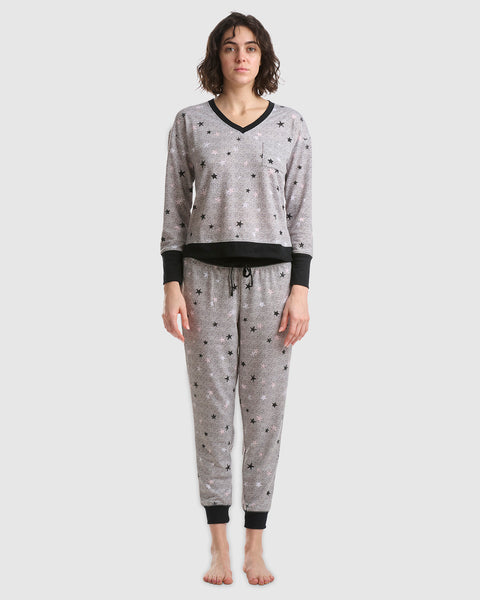 Marna Jersey Holly Berry PJ Set