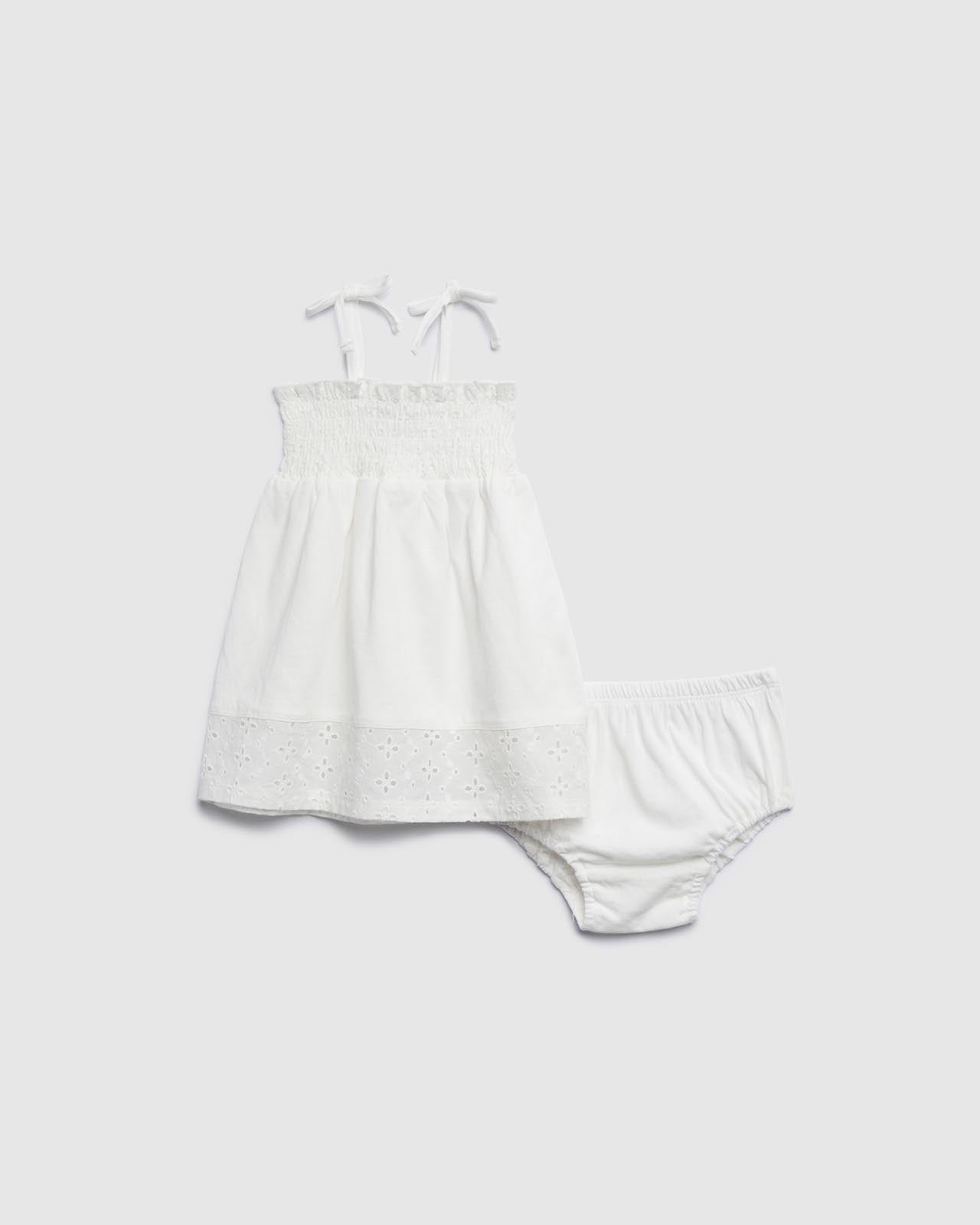 Infant Girls Eyelet Dress | Splendid