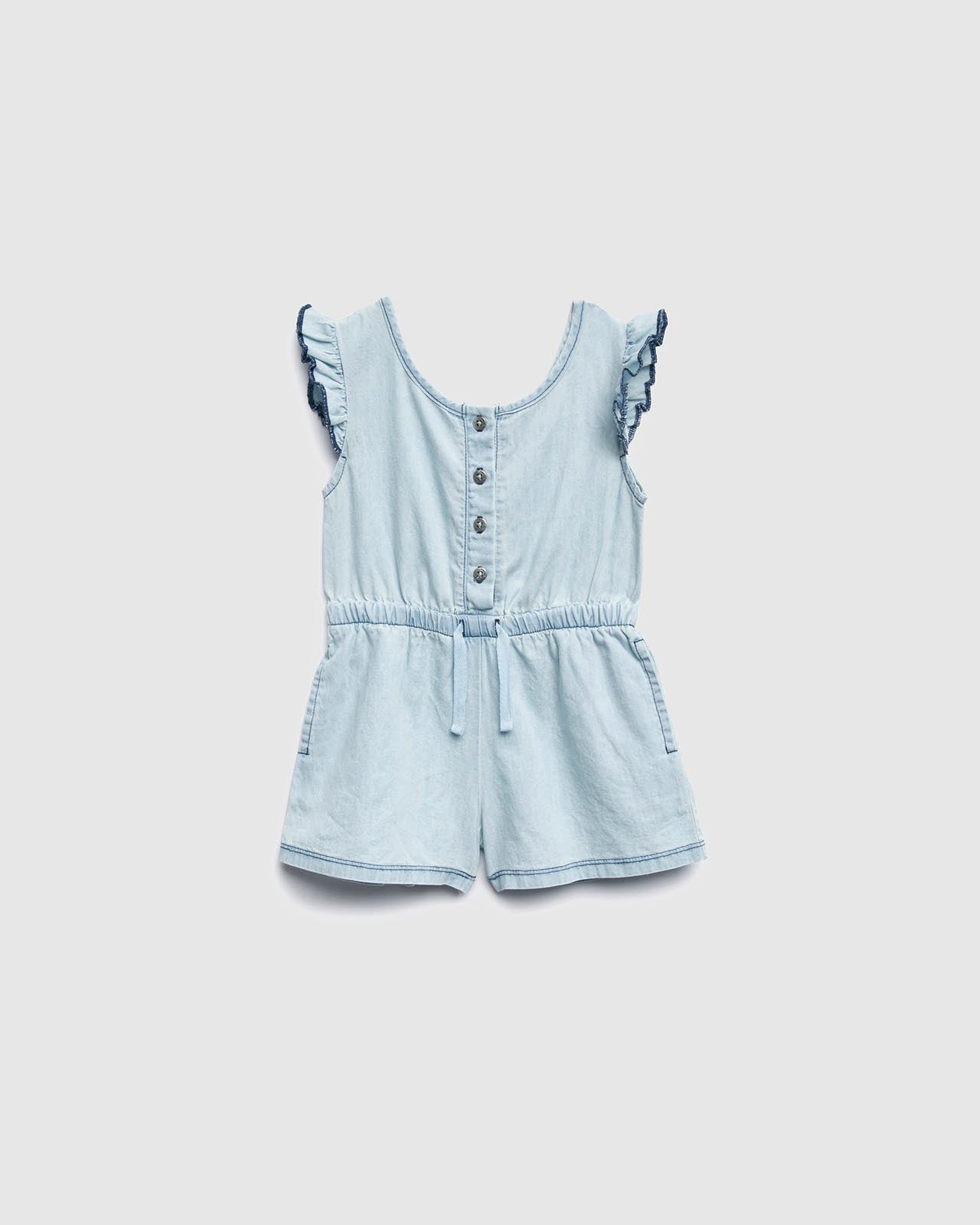 Toddler Girls Chambray Romper | Splendid