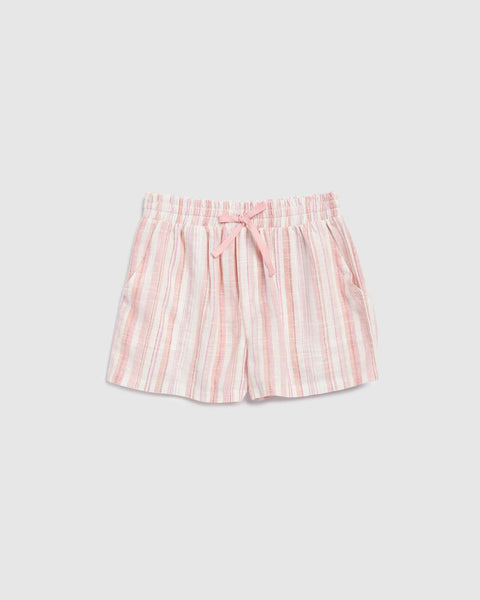 Cotton:On set super soft sleep shorts in pink tie dye print