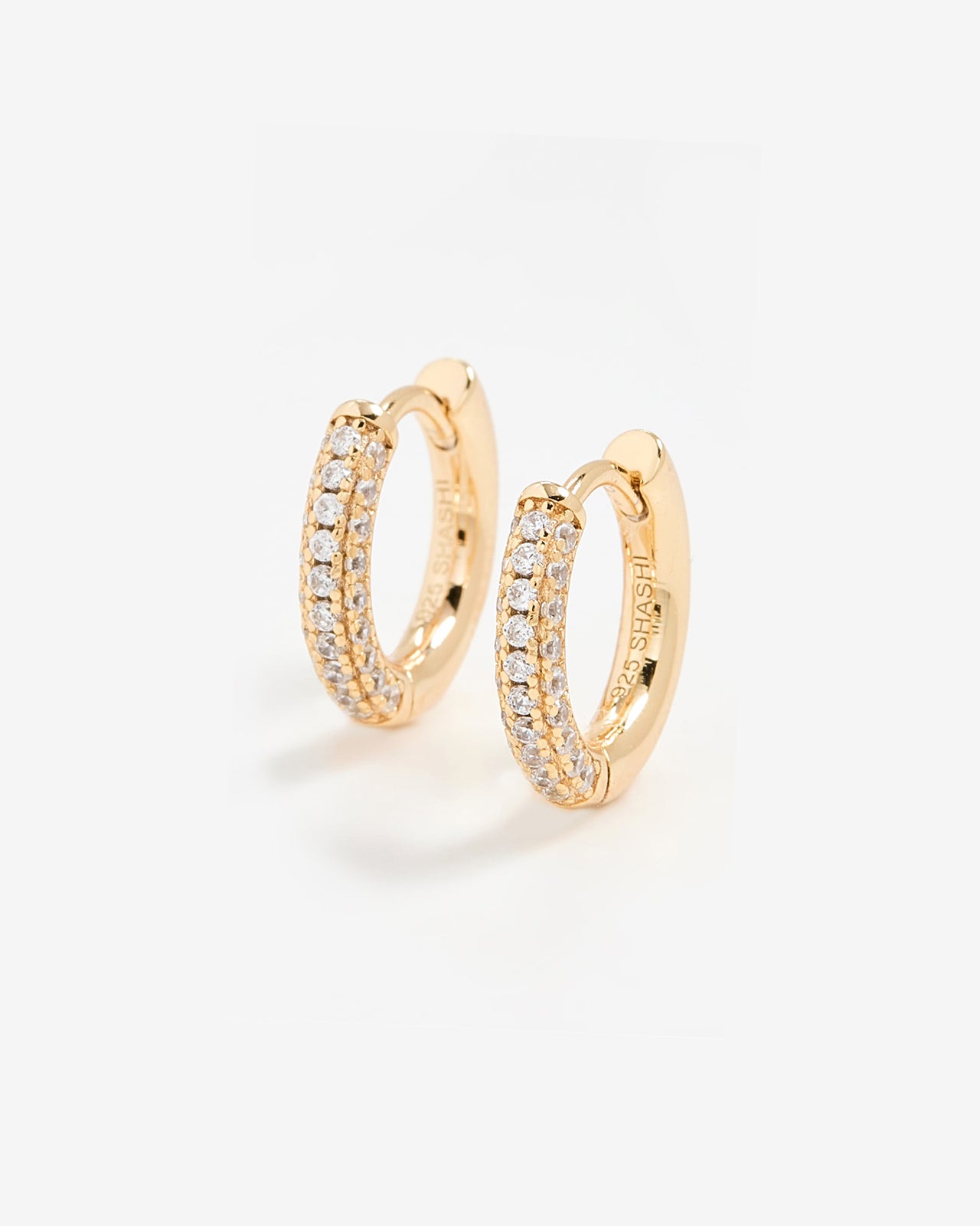 Amazoncom SHASHI Womens Katerina vermeil Double Earrings Gold One  Size Clothing Shoes  Jewelry