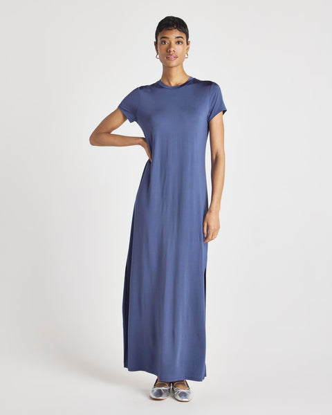 Stretchy Fitted Maxi Dress