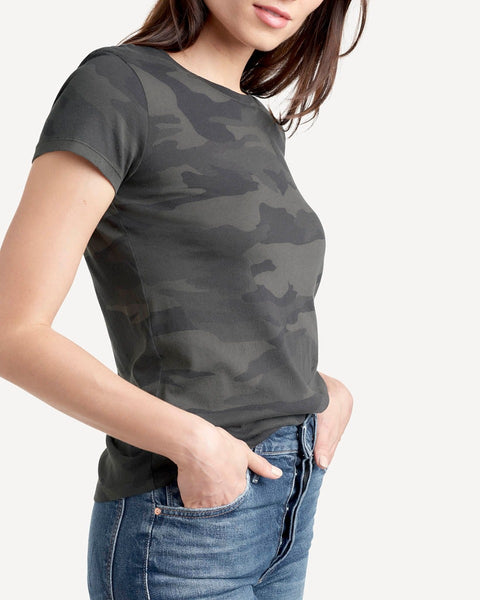 Georgie Crop Tee | Splendid