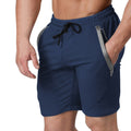 Men Drawstring Shorts With Pocket Mens Gym Training Shorts Sports Casual Clothing Fitness Workout Running Sportswear