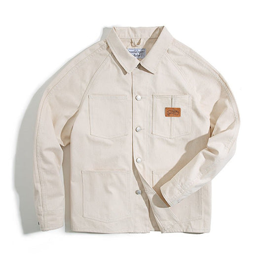 Nttitudoo Mfg 1953 Type II Denim Jacket (#MD0073) Raw White / XXL