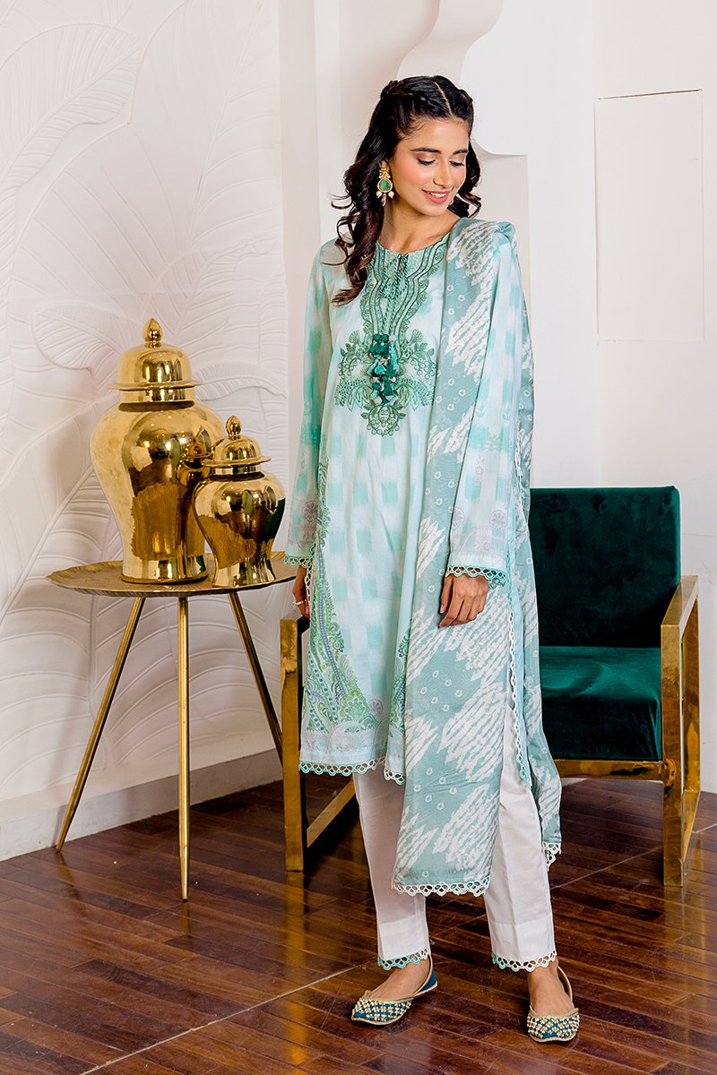 Cross Stitch Pastel Orchid Pakistani Brand Clothes in UK and USA ...