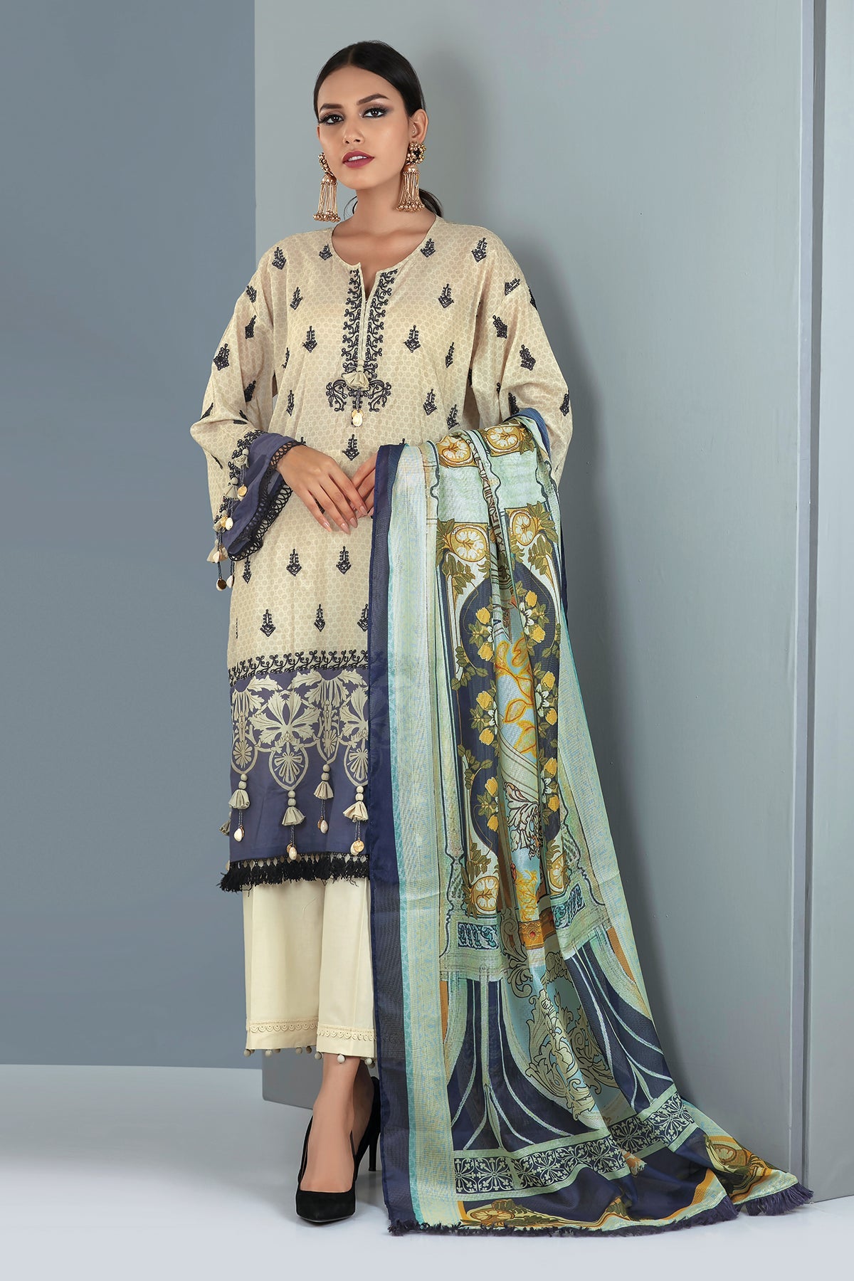 Khaadi Bc21306 Beige – Retail Branded Store