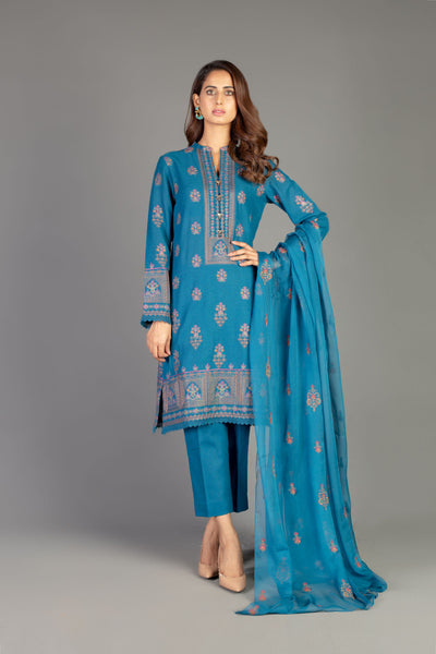Bareeze Jaipur Bnl1207 Ferozi Dress – Sara Clothes