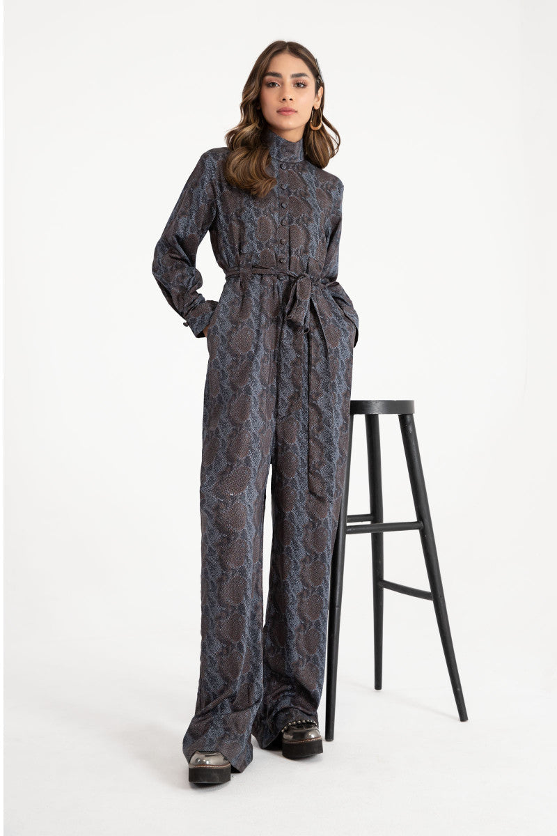 Maria B Jumpsuit Grey MB-W22-108 Basics Shirts 2023 – Retail Branded Store