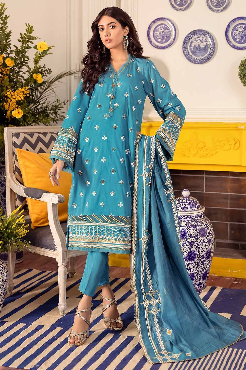 Gul Ahmed CBN 22029 Pre Fall – Retail Branded Store