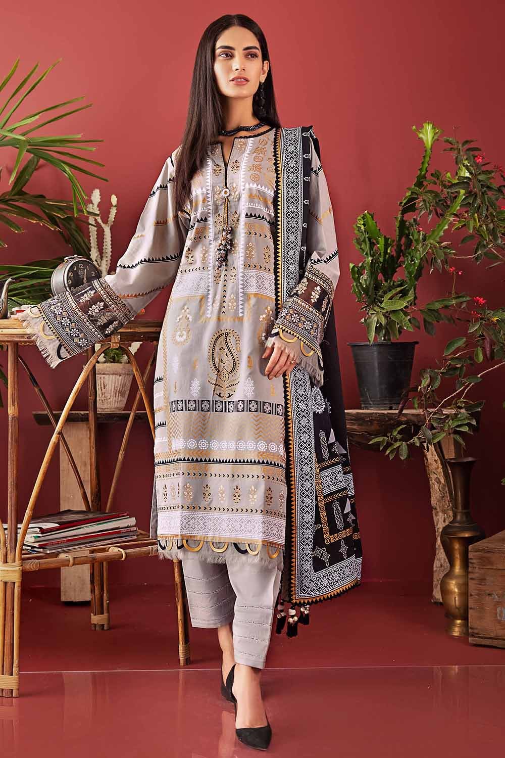 Gul Ahmed DN-32007 Summer Lawn 2023 – Retail Branded Store