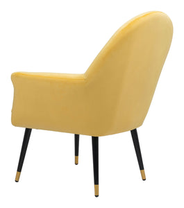 Alexandria Accent Chair Yellow - Versatile Home