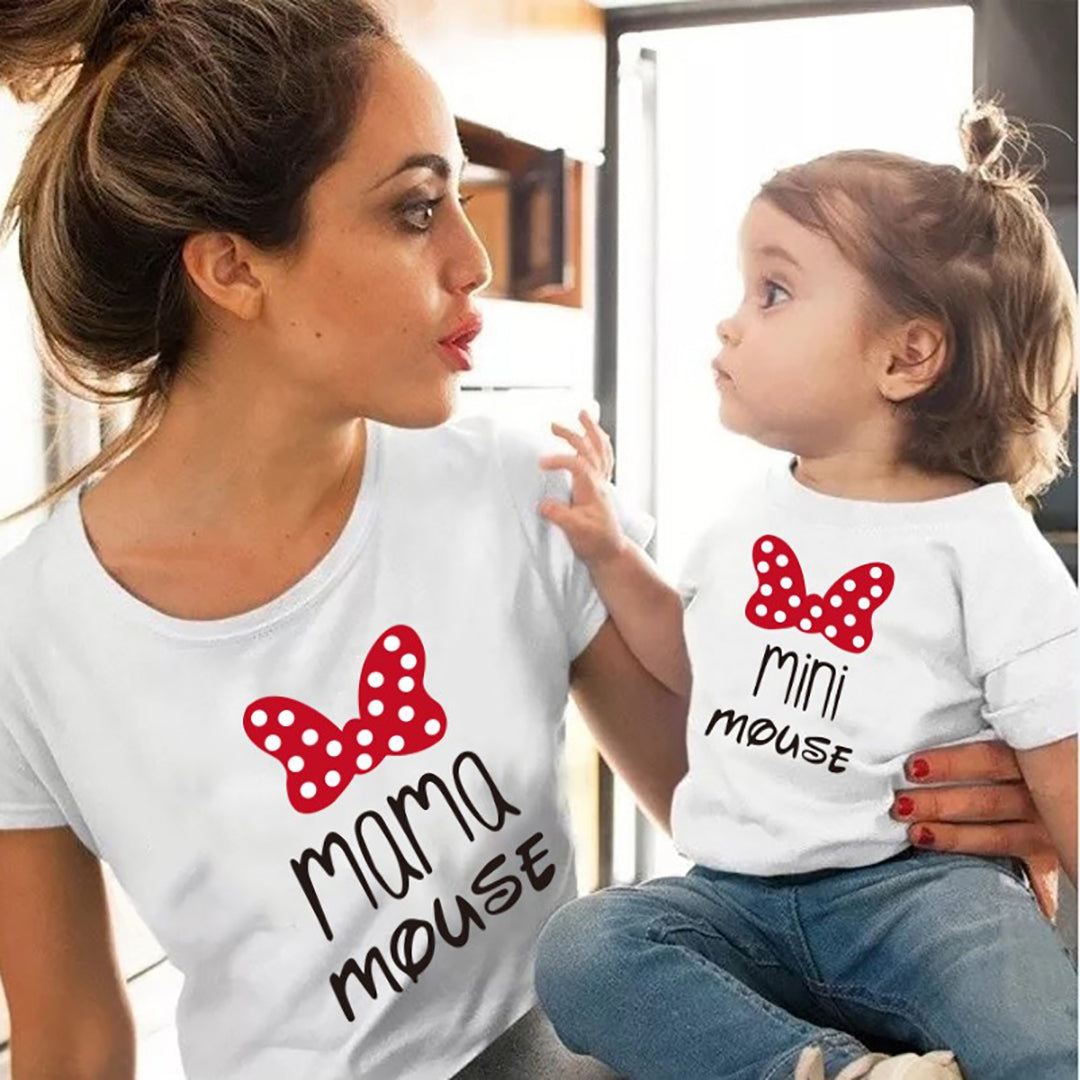 Camiseta Minnie igual madre e hija. Un regalo