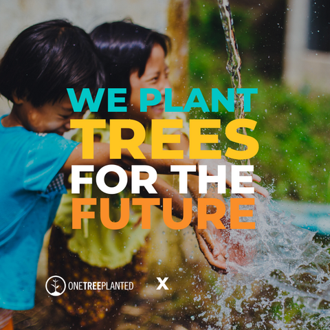 We plant trees for the future.