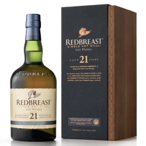 RedBreast Irish Whiskey Aged 21 Years - 750ml