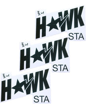 Load image into Gallery viewer, HAWK STA sticker pack (3pc)
