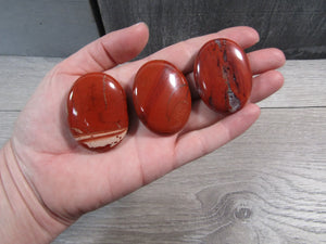 Red Jasper Worry Stone - The Wayfinder Society