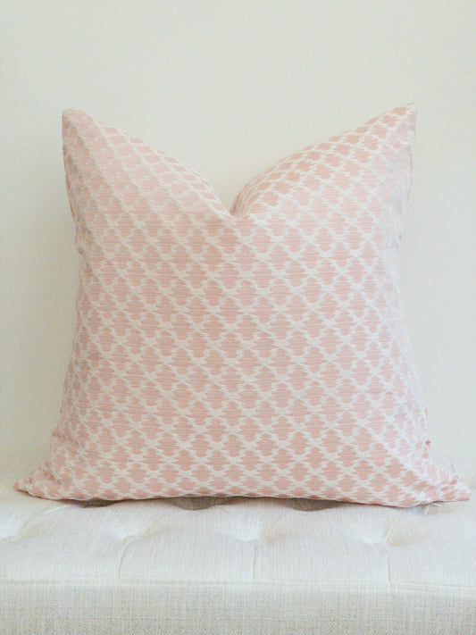 Boho Pillows Ikat Hot Pink