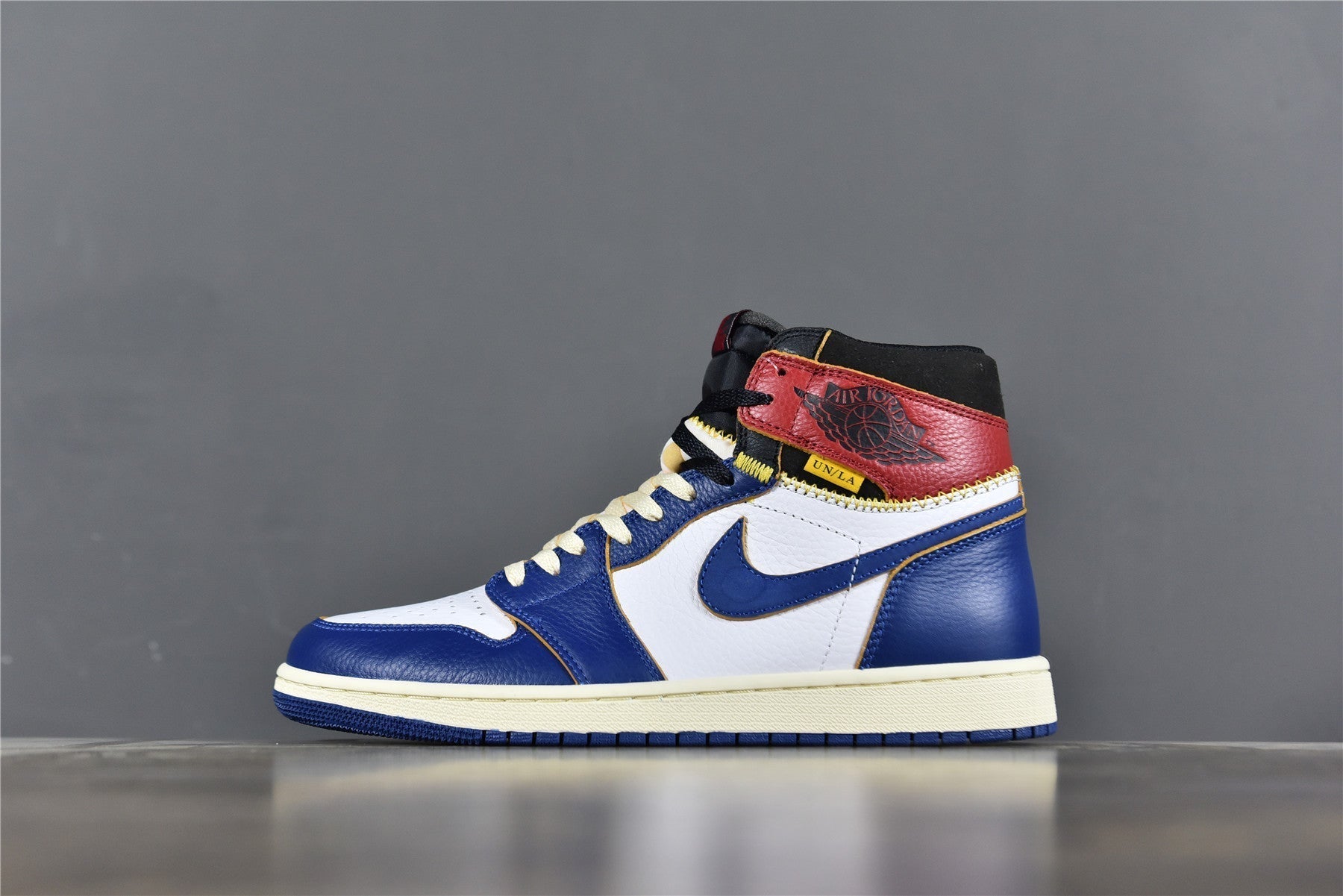 aj union blue toe