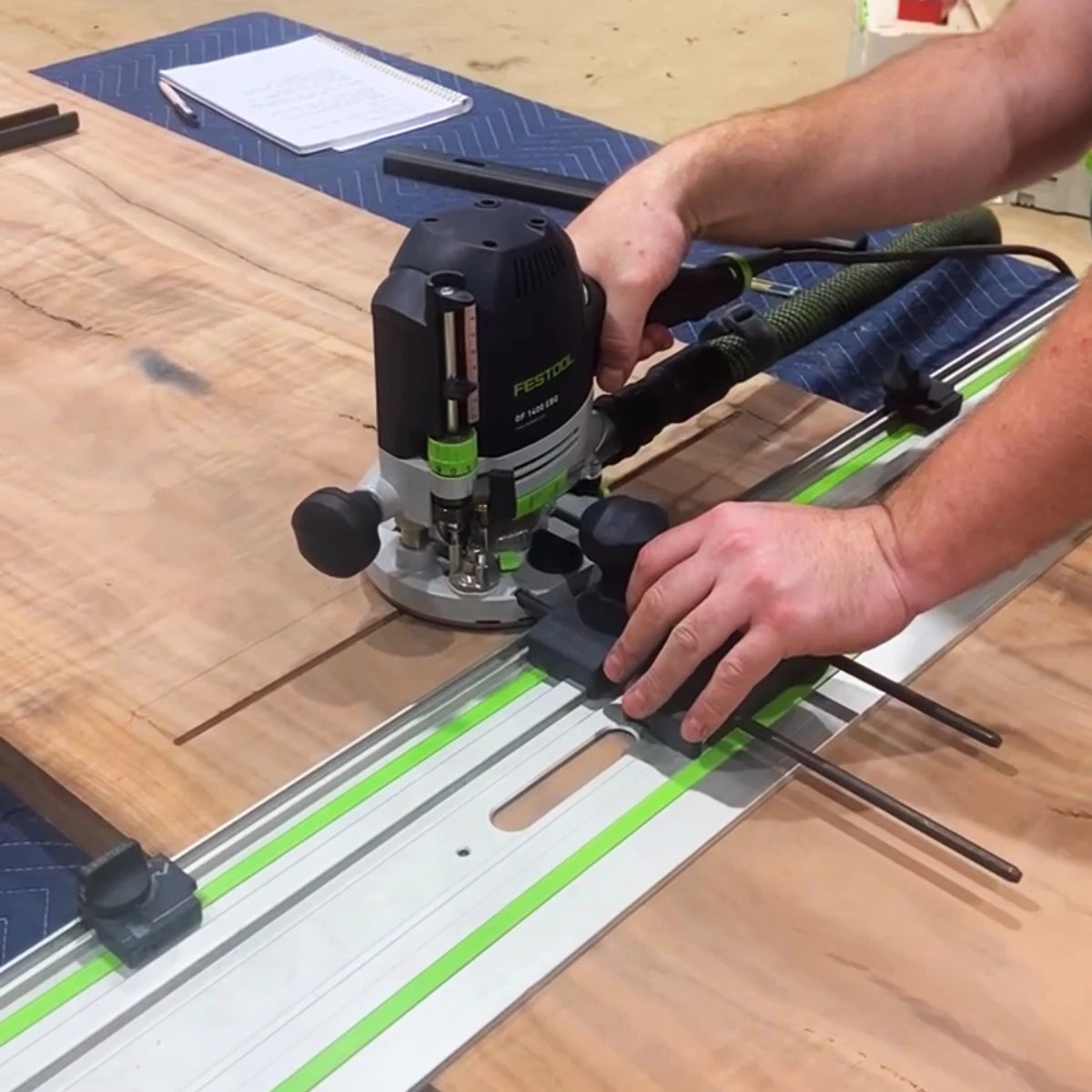 c channel cutout with router