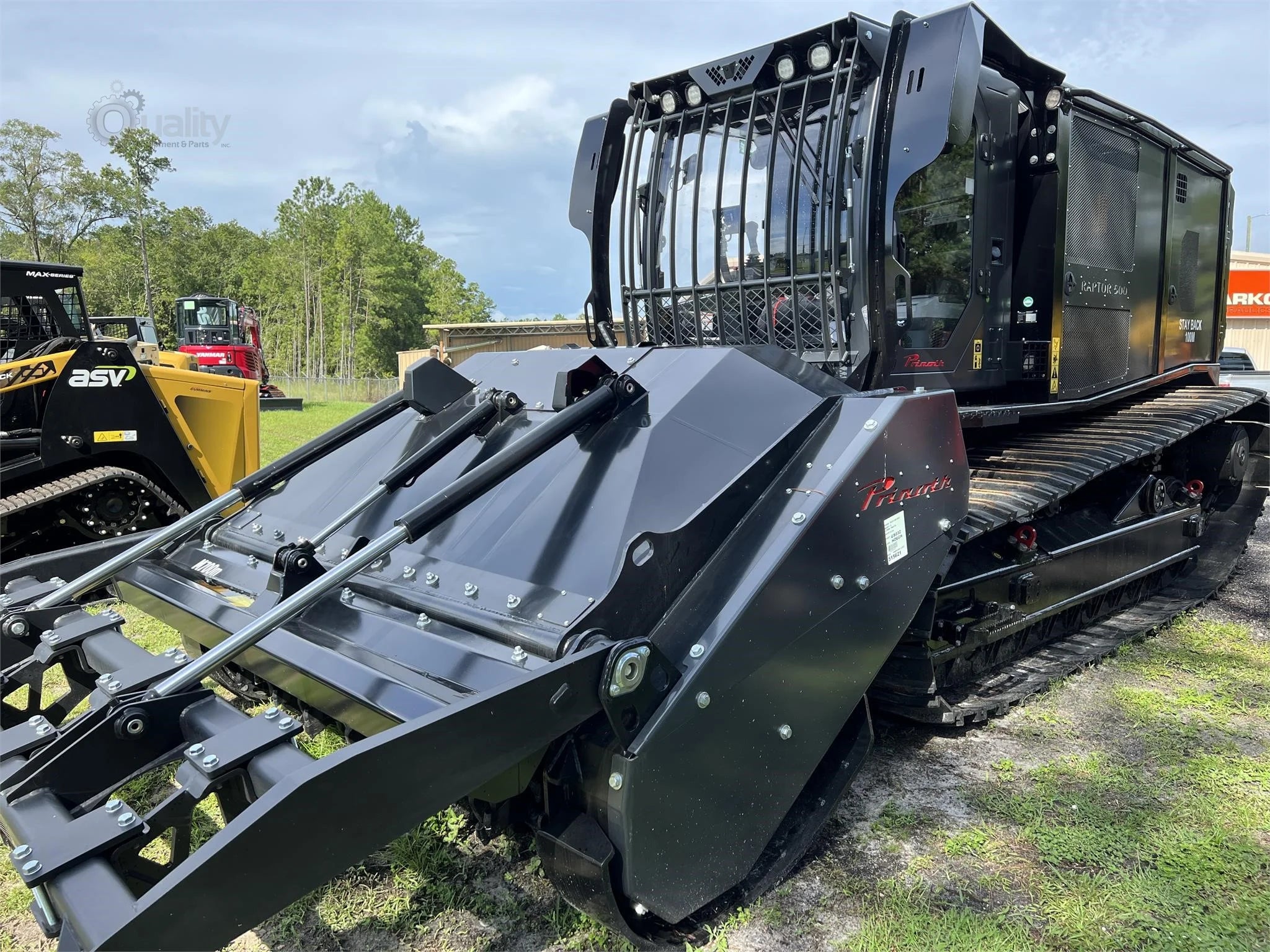 2024 Prinoth Track Mulcher | Model Raptor 500 | 23.25 Tons Class | Cutting Width 91" Inches | For Land Clearing & Forestry Applications