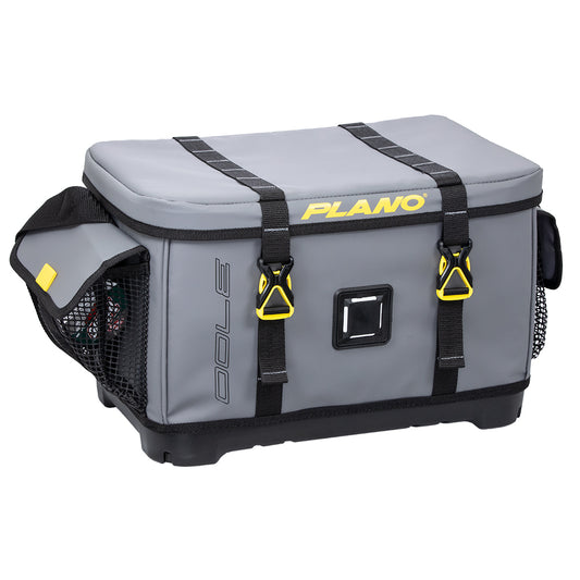 Plano Waterproof Polycarbonate Storage Box - 3500 Size - Orange/Clear  [145000]