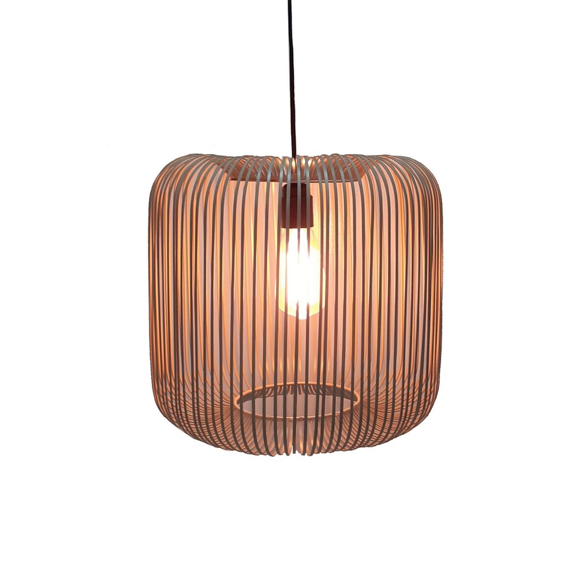 Billede af Loftslampe 30 x 30 x 28 cm Metal Flødefarvet