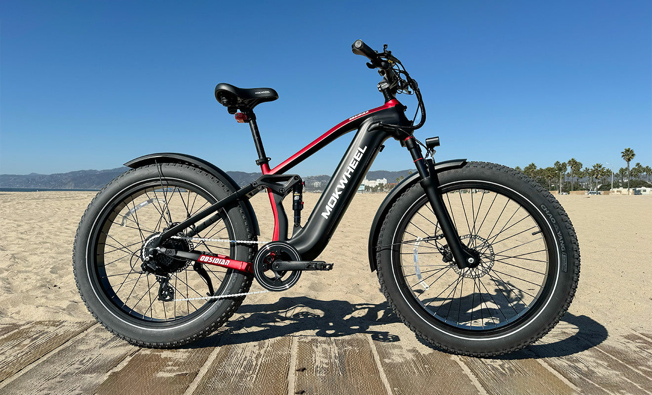 Mokwheel electric mountain bike full suspension review