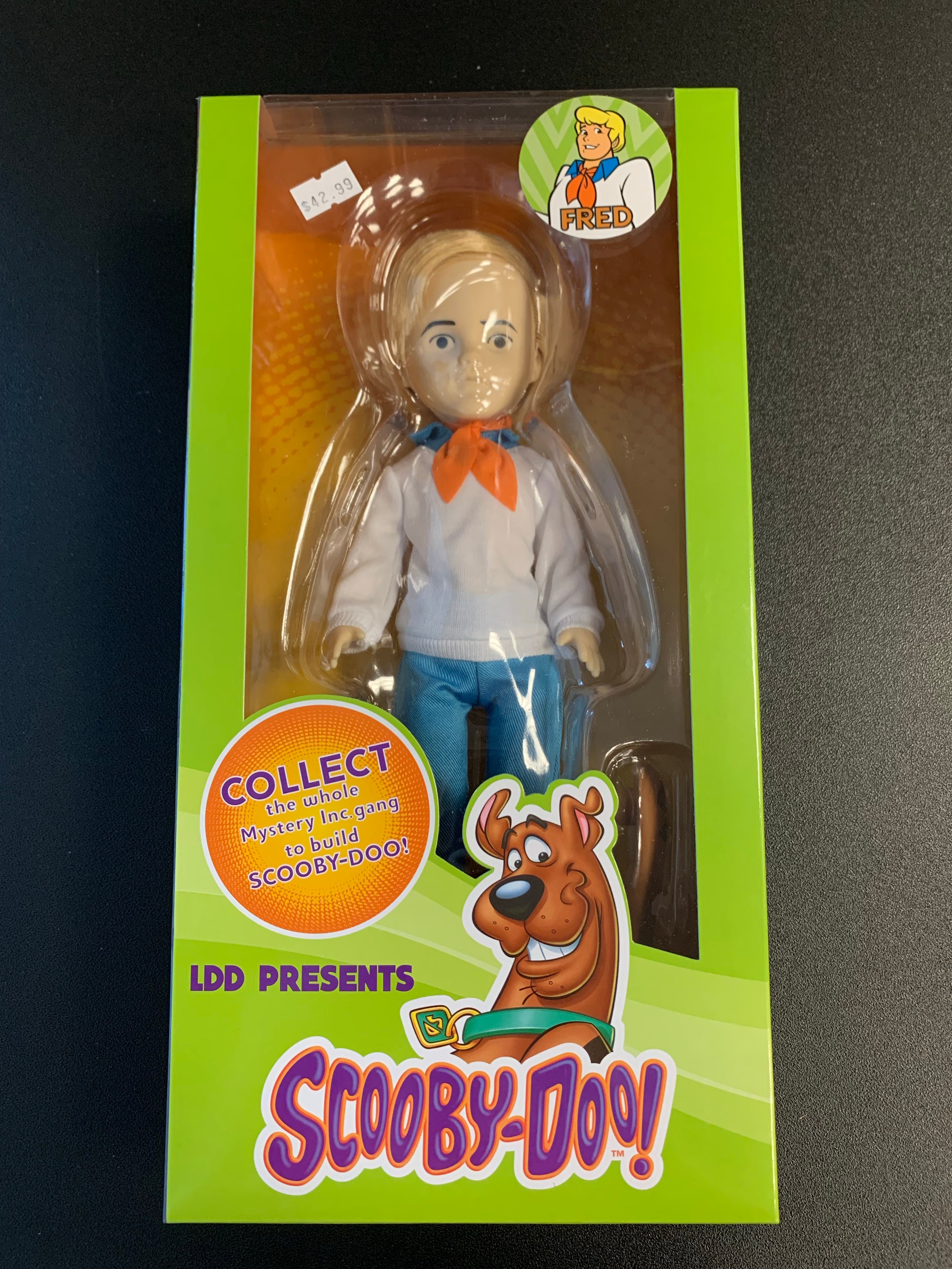 LDD PRESENTS SCOOBY-DOO FRED DOLL#N#– Hitchhiker Toys