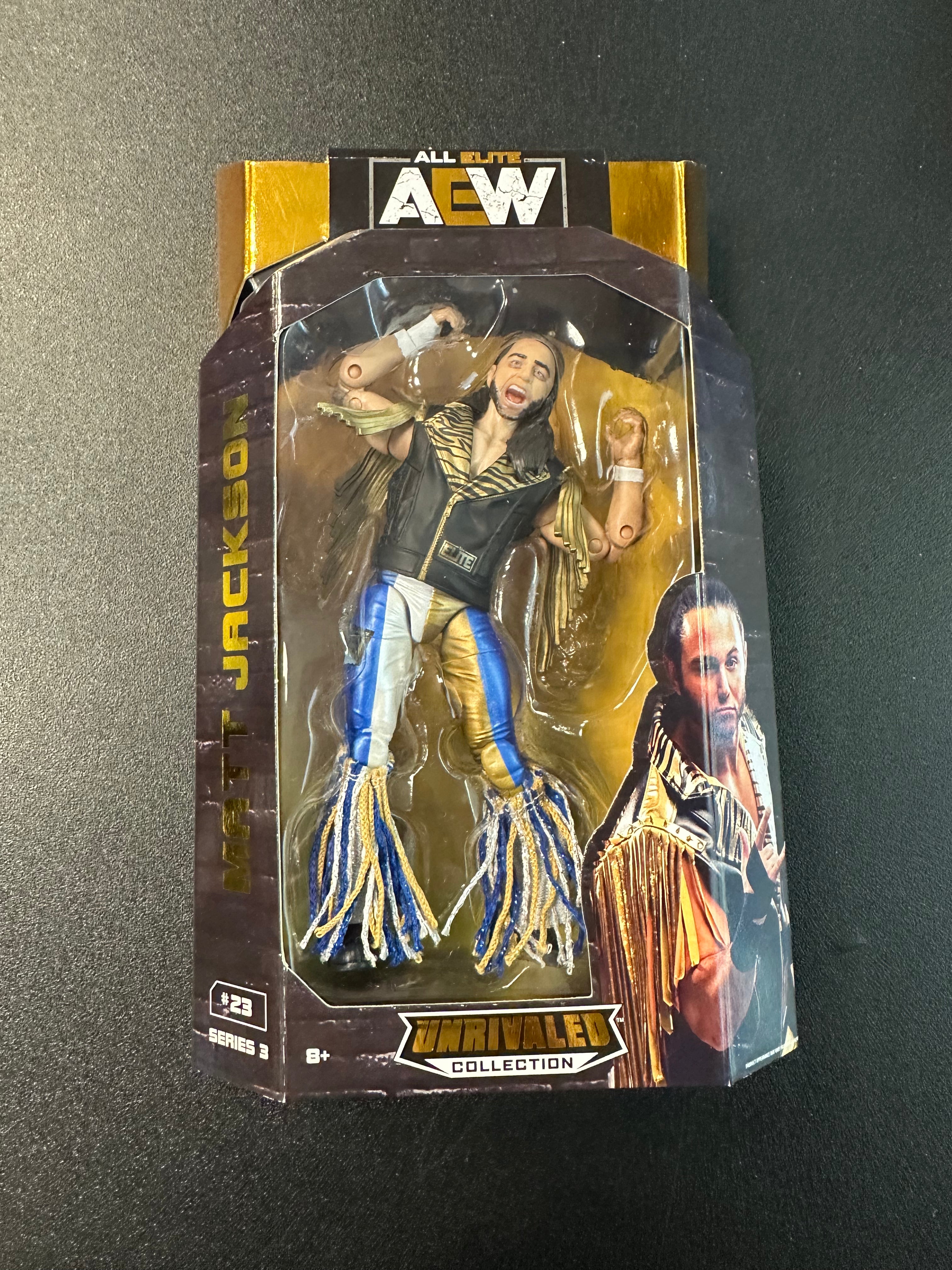 AEW UNRIVALED COLLECTION MATT JACKSON #23 SERIES 3