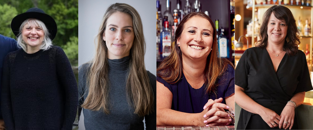 4 femmes inspirantes de la scène des cocktails au Québec, Madame Gin, Emmanuelle Ricard, Rose Simard, 1 ou 2 cocktails, Fanny Gauthier, Ateliers et Saveurs, Adaina Smyth, Bar Les Cousins