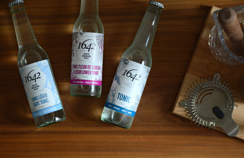 1642 tonic léger, 1642 tonic fleur de sureau, 1642 tonic, meilleur gin tonic