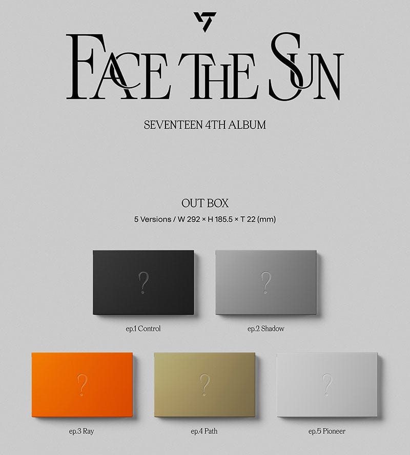 ○日本正規品○ seventeen face the sun EP.1 新品未開封 ienomat.com.br