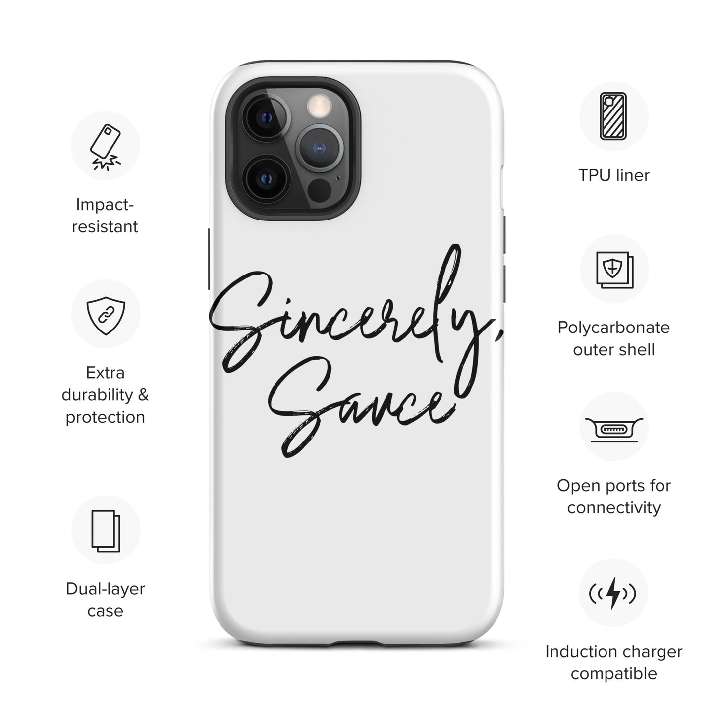 Sincerely, Sauce iPhone Case