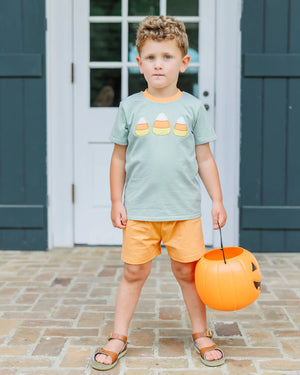 Candy Corn Short Set - Cher Bébé 