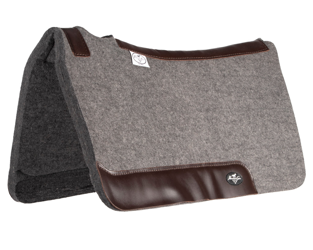 1 Pacific Blue ComfortFit Wool Saddle Pad by Professionals Choice