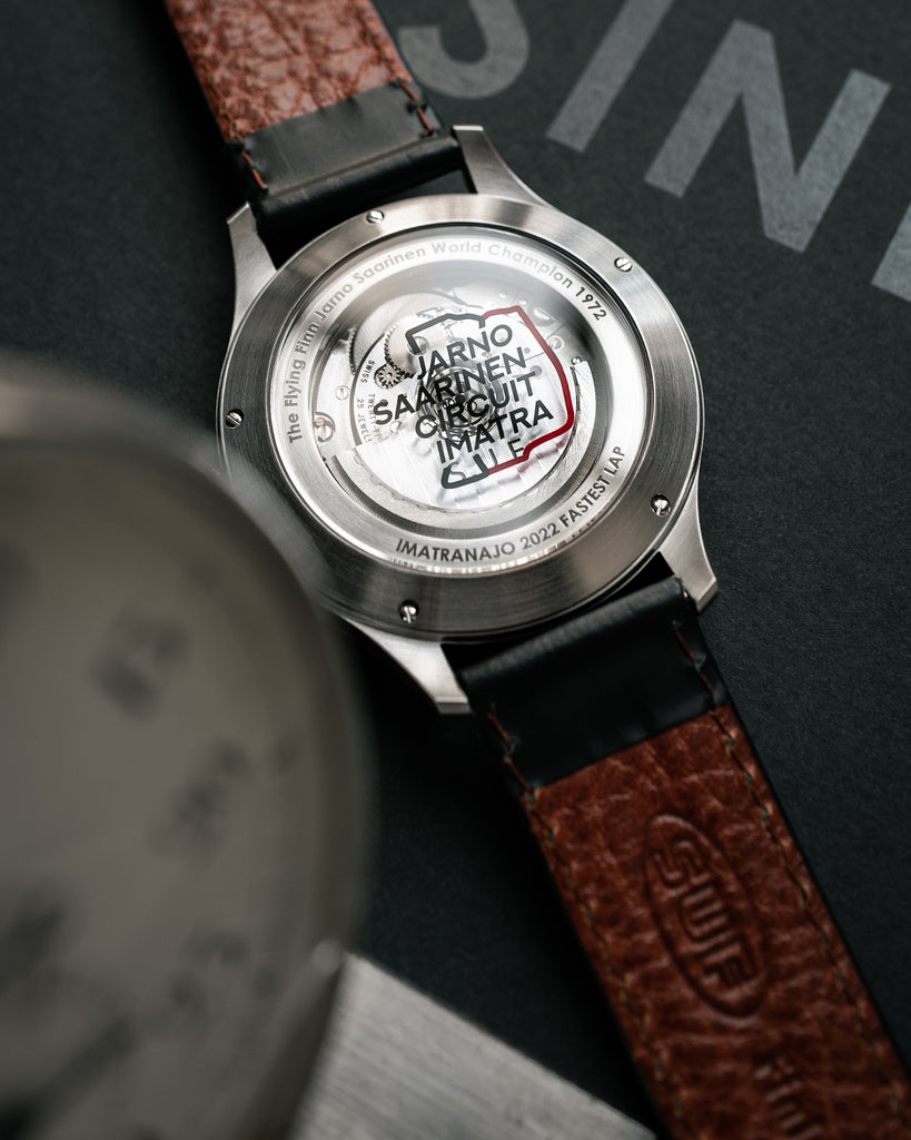 caseback picture of the imatranajo Paroni