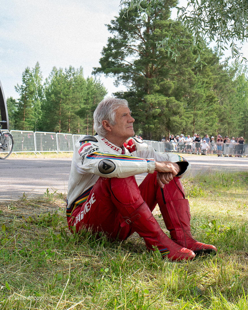 Giacomo Agostini at Imatranajo 2022 event