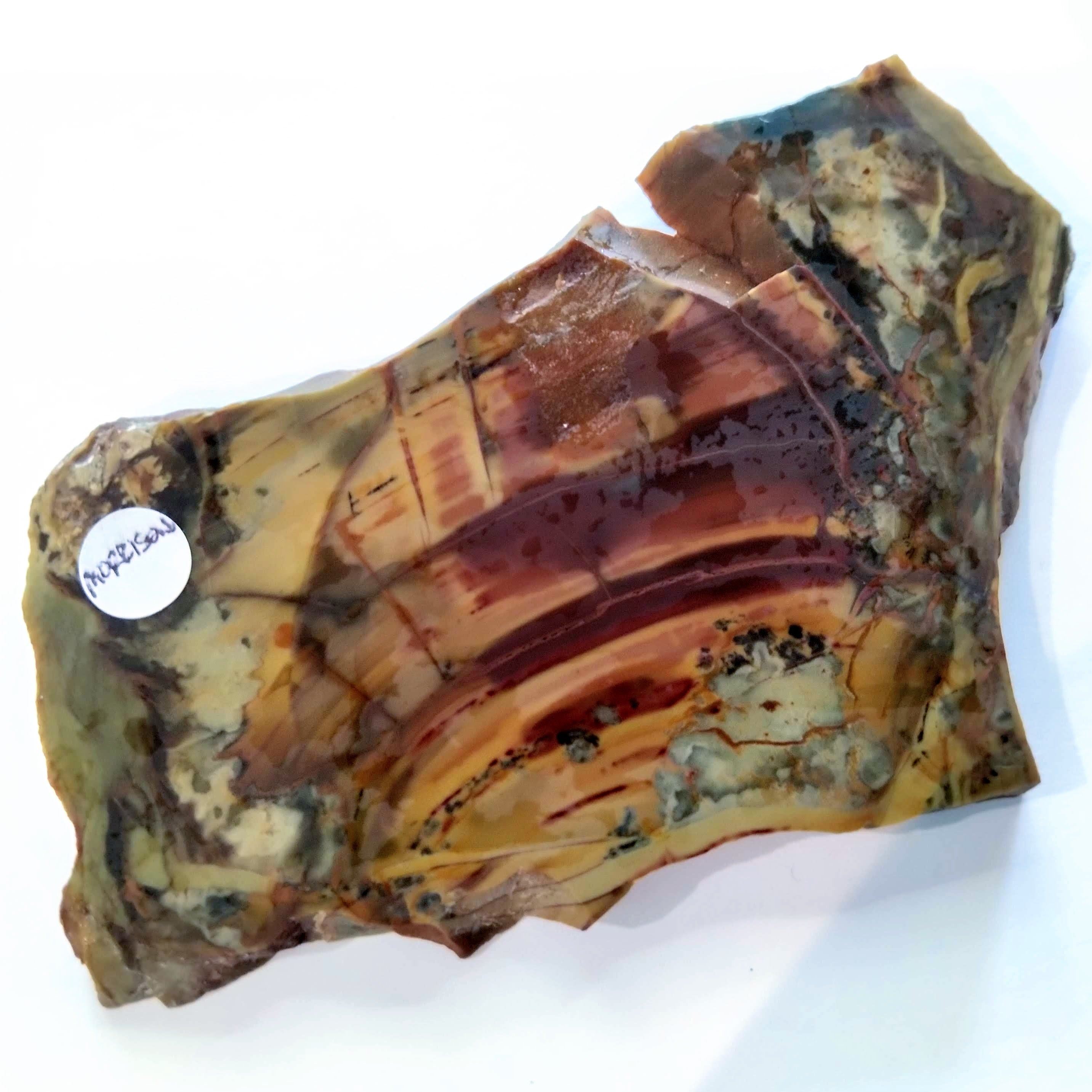 SLAB-014 Morrisonite Jasper Slab