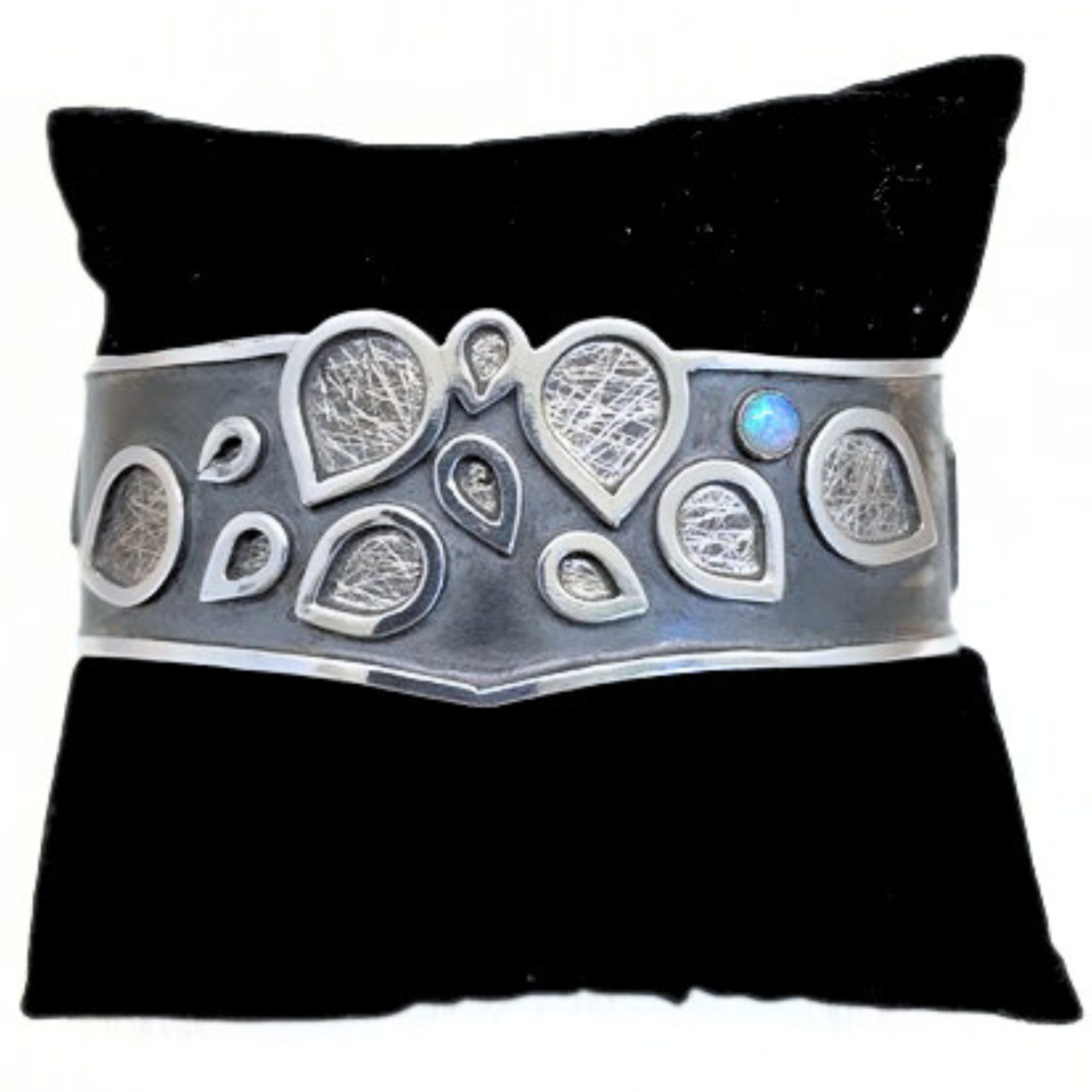 RSD-041 SS Cuff Bracelet/Opal