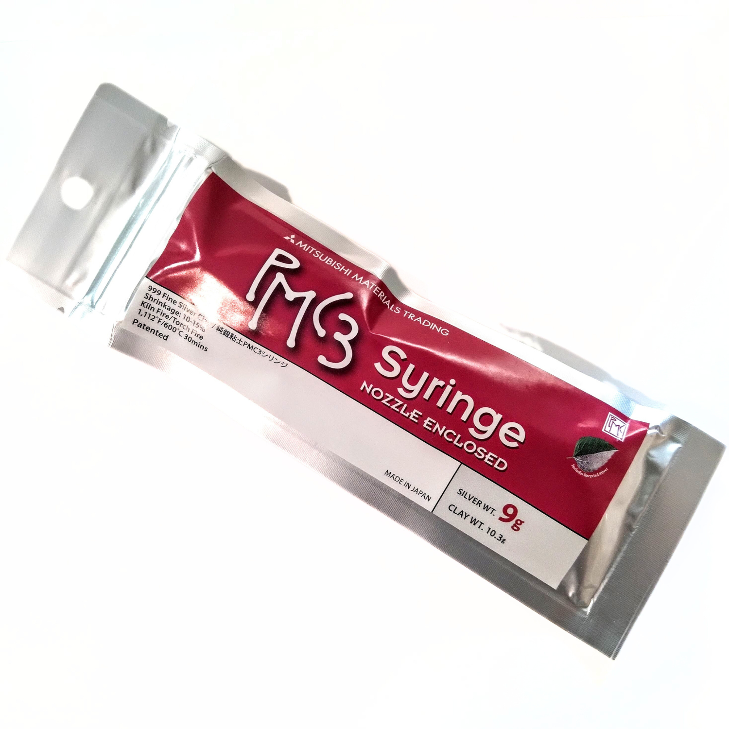PMC3 Syringe (NO Discount) .999 fine Silver