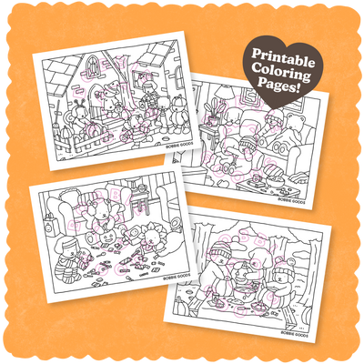 The cutest coloring books for fall🍂 #coloringbook #coloringbookrecom, bobbie goods coloring book