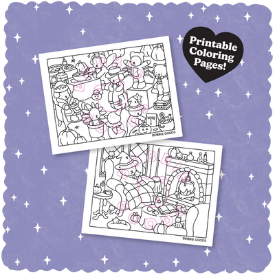 Vol. 1 Coloring Book – Bobbie Goods